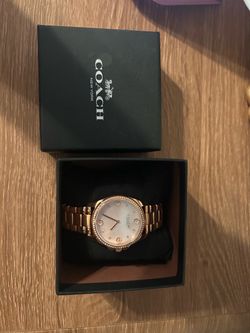 Coach New York Rose Gold Women's Watch