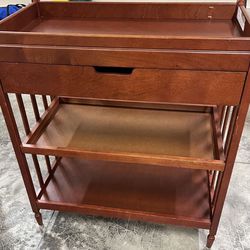 Solid Wood Baby Changing Table / Nursery Furniture
