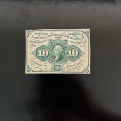 1863 US 15 Cent Fractional Currency Note