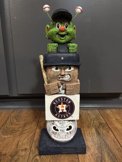 Houston Astros Tiki Totem 