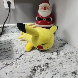 Sleeping Pikachu Plush