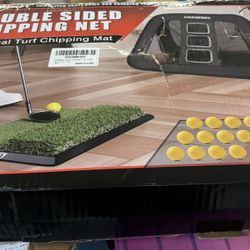 Double-Sided Chipping Net For Golf