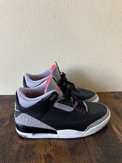 Jordan 3 Black Cement (Size 9.5)