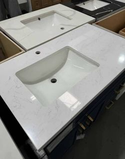 42 inch Vanity Cabinet(Quartz)Pure White