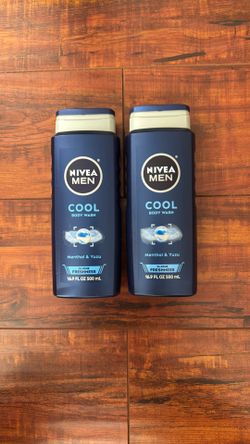 Nivea MEN COOL WASH Body Wash: Menthol And Yuzu 16.9 oz Each ( 2 For $8)