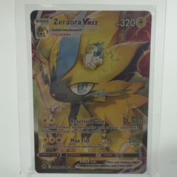 Pokémon TCG Crown Zenith Zeraura Vmax gg42/gg70 Holo English