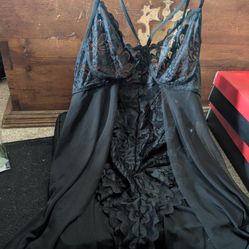 Black Lace Bodysuit