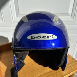 BOERI BRIGHT BLUE SKI HELMET SZ Lg