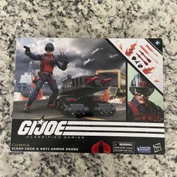 GI Joe Classified Series Cobra Scrap Iron & Drone