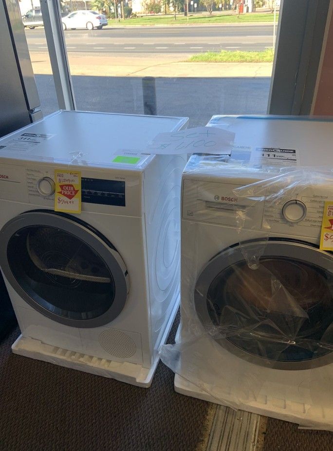 BOSCH WASHER AND DRYER WTGUC WATUC ZAUI7 for Sale in El Paso, TX OfferUp