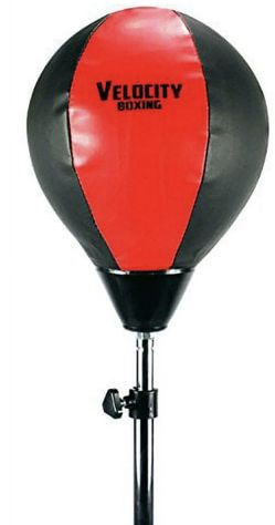 Velocity Boxing Kid/Young Adult, Pro Freestanding Reflex Punching Bag w/ Hand Pump, Adjustable Height