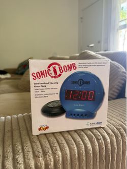 Sonic Bomb Alarm Clock