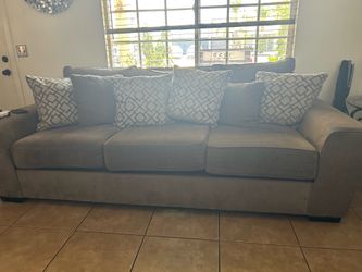 Couch and love seat