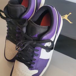 Court Purple Jordan 1 Lows