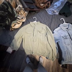 green denim jacket 