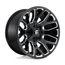 Fuel Warrior Gloss Black Milled | Truck Fitment Wheels Rims
