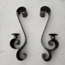 Metal Wall Candle Holder Decor (2)