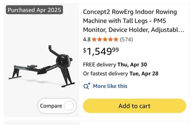 2025 Concept 2 Cable Functional Trainer – Like New Condition - Palm Springs, CA