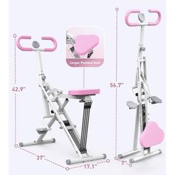 Pink Squat Machine