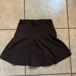 Brown Mini Skirt