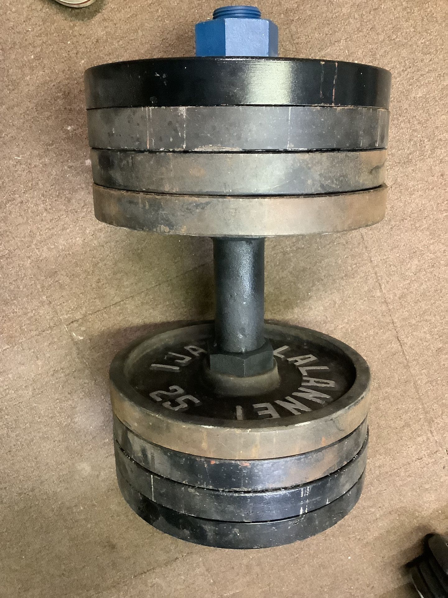 DUMBELL, Thomas inch dumbbell trainer