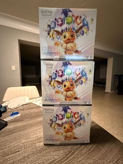 Prismatic evolutions ETB box