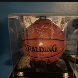 Kobe Bryant Signed Spaulding Basketball