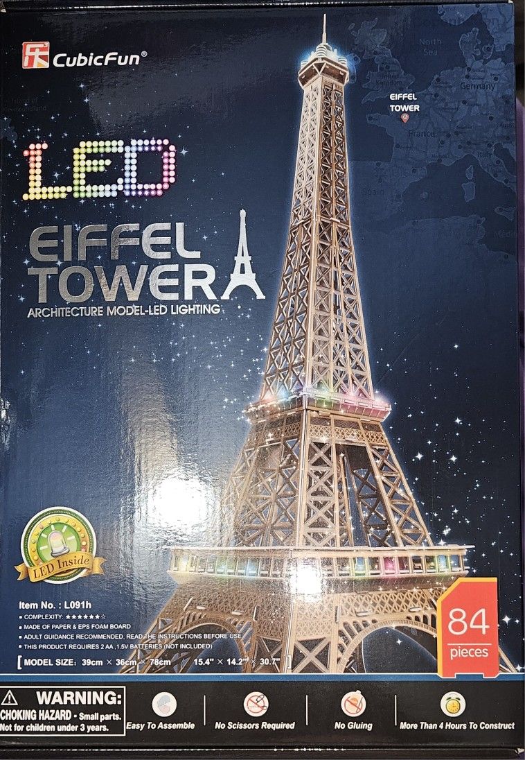 Led Eiffel Tower