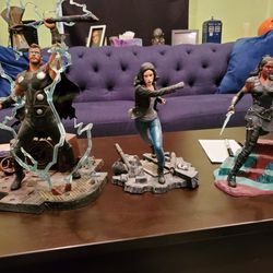 Huge Action Figure And Statue Lot