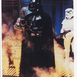 Star Wars Darth Vader Dave Prowse SIGNED 8x10 Photo Original Photograph