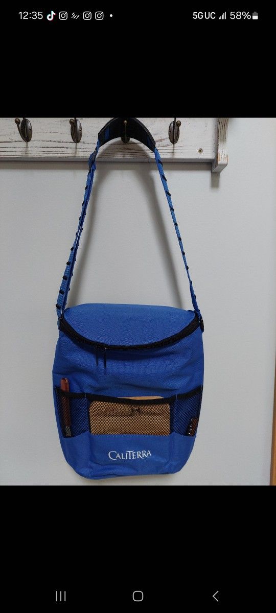 Caliterra Wine and cheese picnic cooler.