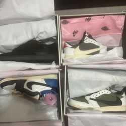 Jordan 1 low x Travis Scott Lot