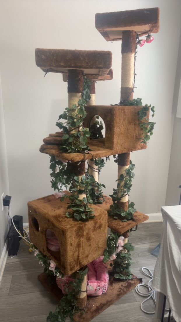 Cat tower