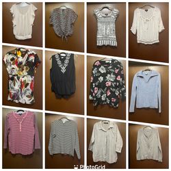 Womens Clothes Lot - 12 Items