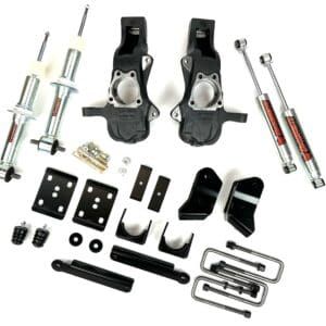 2.5″/4″ Lowering Kit, 2019-2025 GM 1500 Trucks, 2wd/4wd (#93219)