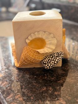 Seashell Decorative Tissue Holder
