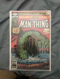 Man-Thing premier issue of the second Man-Thing series 1979