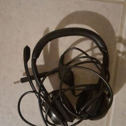 Logitec stereo headset soft ear cushion, open box