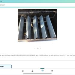 NEURARC 15.3 Inch Flavorizer Bars For A Weber Spirit 300 Series Grill.