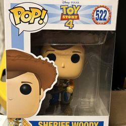 Sheriff Woody Funko Pop Disney Toy Story 4 Vinyl Figure New