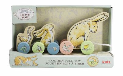 Guess How Much I Love You Wooden Pull Toy