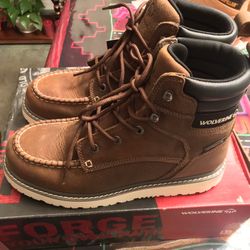 New Mens Wolverine Trade Wedge 6” Soft Toe