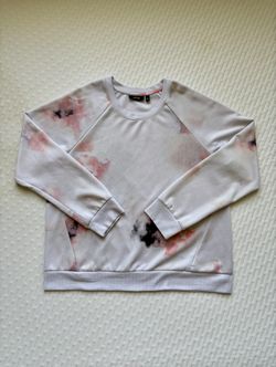 APT. 9 Oversized Watercolor Long Sleeve Sweater Size L