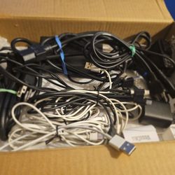 Box Of Charger Cables