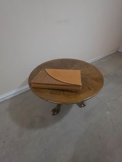 Solid oak kitchen table