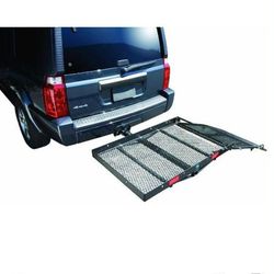 Pro Series Cargo Carrier Hitch and Ramp For Tow Hitch, Black