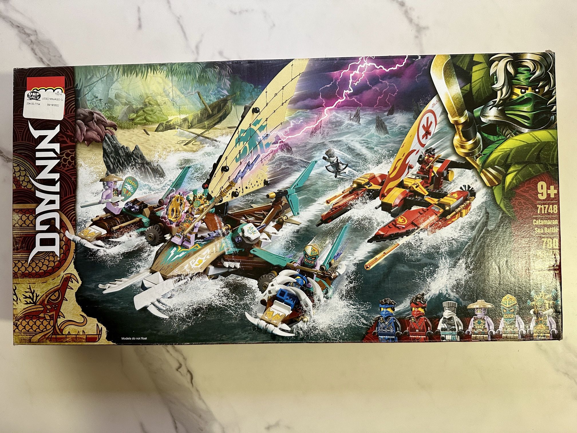 LEGO ninjago Catamaran Sea Battle