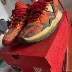 Nike Kyrie Infinity “Safety Orange / Green” – Size 9 – Clean Pair 🔥 