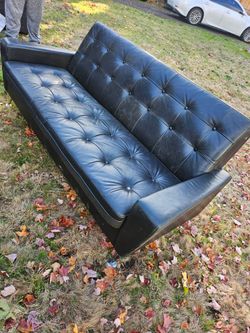 PLeather couch
