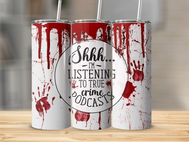 20oz True Crime Tumbler
